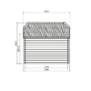 Goedkooptuinhuis Galway S8503-S Galway autoclave - S8503-1