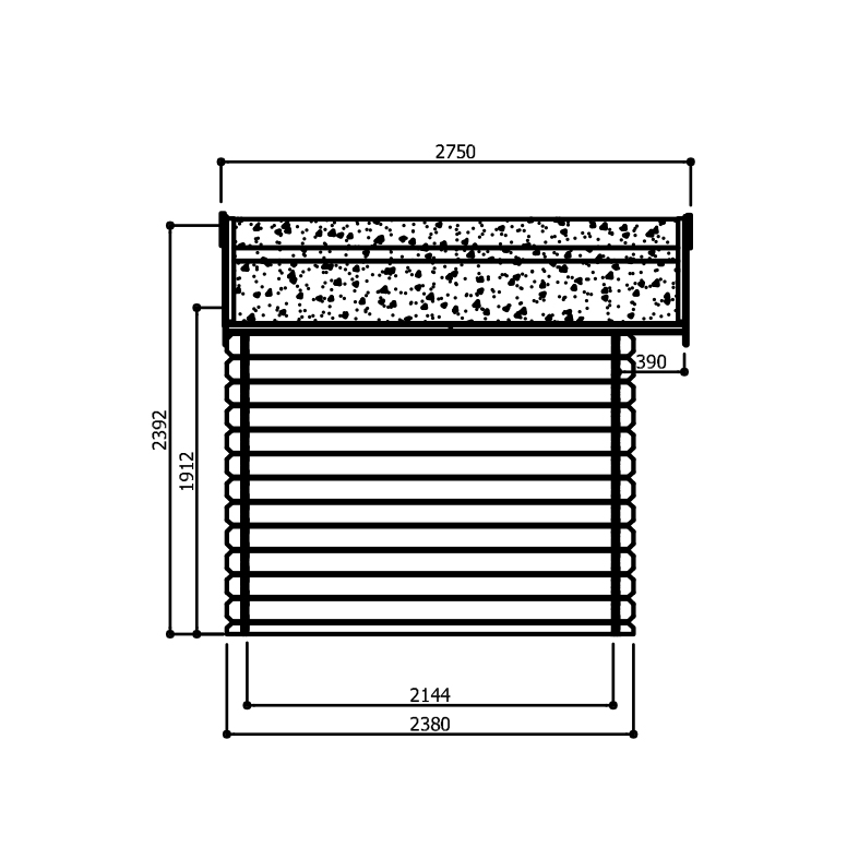 Goedkooptuinhuis Nimes S8311-S Nimes - S8311