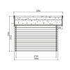 Goedkooptuinhuis Sologne S877-S Sologne - S877