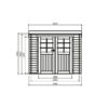 Goedkooptuinhuis Stendal S8605-F Stendal - S8605