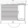 Tuinhuis Sagres S8772-S Sagres autoclave - S8772-1