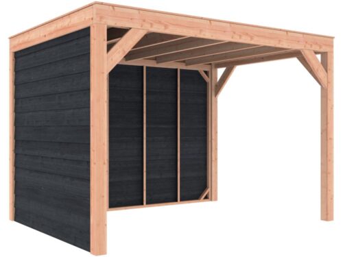 1000x_._08711615178146_C1L0-3.jpg Overkapping douglas 244,8 x 354,9 x 254,9 cm + wanden Zweeds rabat zwart
