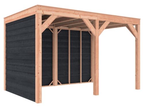 1000x_._08711615178979_C1L0-3.jpg Overkapping douglas 244,8 x 395,4 x 254,9 cm + wanden Zweeds rabat zwart