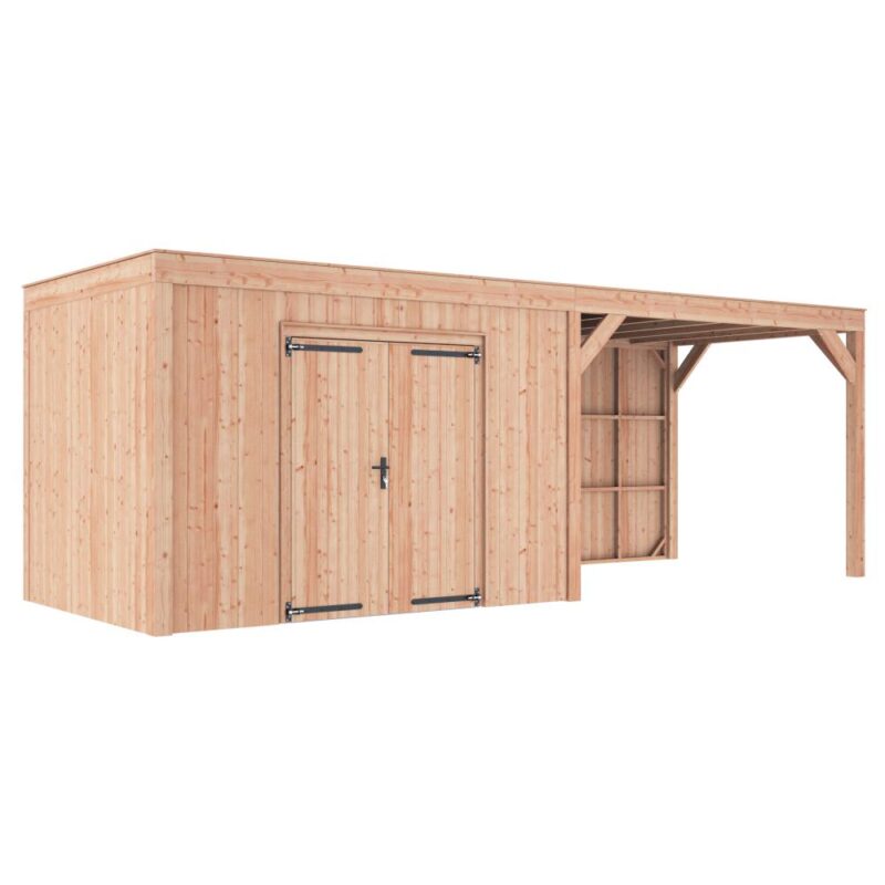 1000x_._08711615181139_C1L0-3.jpg Tuinhuis met overkapping douglas 244,8 x 695,4 x 254,9 cm halfhouts rabat onbehandeld