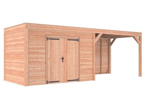 1000x_._08711615181306_C1L0-3.jpg Tuinhuis met overkapping douglas 244,8 x 695,4 x 254,9 cm Zweeds rabat onbehandeld