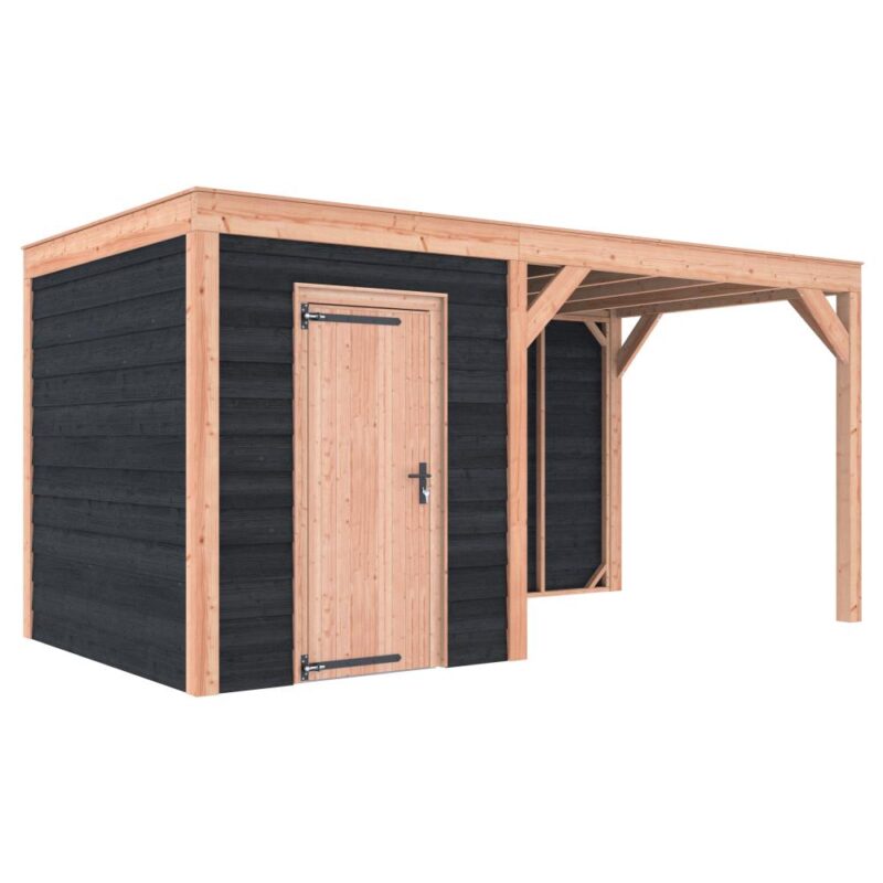 1000x_._08711615181320_C1L0-3.jpg Tuinhuis met overkapping douglas 244,8 x 495,4 x 254,9 cm asymmetrisch Zweeds rabat zwart