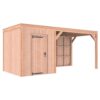 1000x_._08711615181436_C1L0-3.jpg Tuinhuis met overkapping douglas 244,8 x 545,4 x 254,9 cm asymmetrisch (228,5+278,5) halfhouts rabat onbehandeld