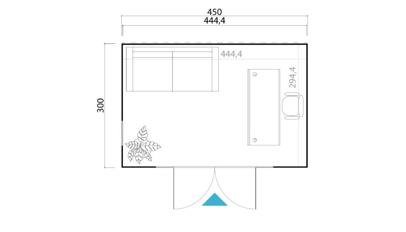 2853500 Palermo 2 plattegrond Palermo 2