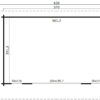 4425602 + 4425602 Sussex 2 + Bifold Door plattegrond Sussex 2 + Bifold Door 2600X1957