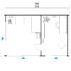 44543 Murano 3 plattegrond 1 Murano 3 Set