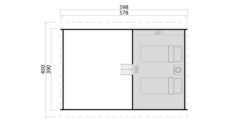 44543 Murano 3 plattegrond 2 Murano 3 Set