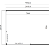 Blokhut Olivia 385x295 Onbehandeld vuren