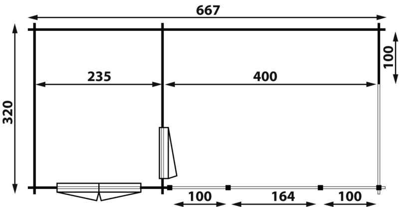 6732 grondplan Kapschuur 6732
