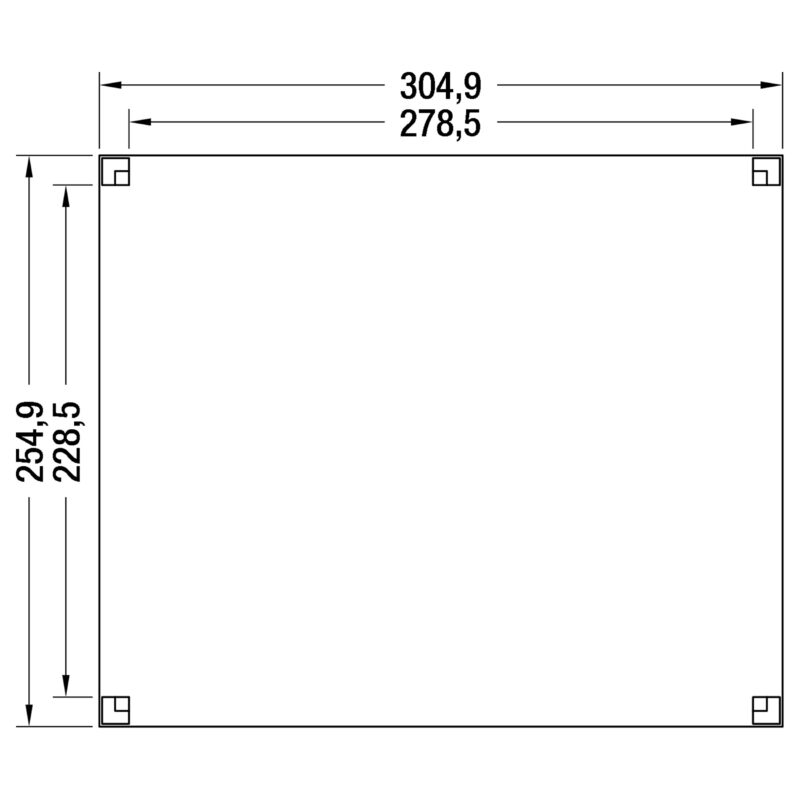 Douglas Overkapping 244,8 x 304,9 x 254,9 cm