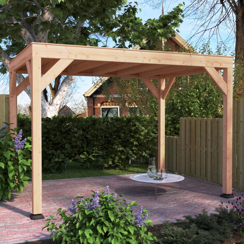 8711615177927-1048751-Outdoor Life Products-Douglas Overkapping 350x250_001 Douglas Overkapping 244,8 x 354,9 x 254,9 cm
