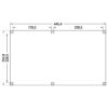 Douglas Overkapping 244,8 x 445,4 x 254,9 cm