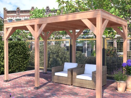 8711615177941-1060291-Outdoor Life Products-Douglas Overkapping 450x250_F_001 Douglas Overkapping 244,8 x 445,4 x 254,9 cm