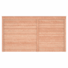 Tuinhuis met overkapping douglas 244,8 x 445,4 x 254,9 cm Zweeds rabat onbehandeld