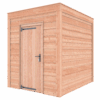 Tuinhuis douglas 244,8 x 204,9 x 254,9 cm Zweeds rabat onbehandeld