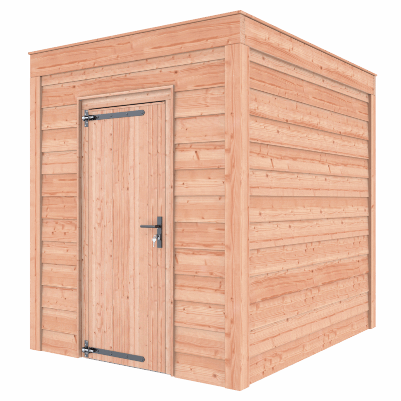 Tuinhuis douglas 244,8 x 204,9 x 254,9 cm Zweeds rabat onbehandeld