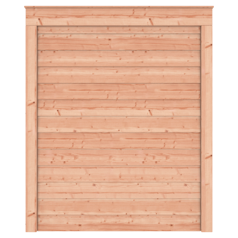 Tuinhuis douglas 244,8 x 204,9 x 254,9 cm Zweeds rabat onbehandeld