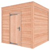 Tuinhuis douglas 244,8 x 254,9 x 254,9 cm Zweeds rabat onbehandeld