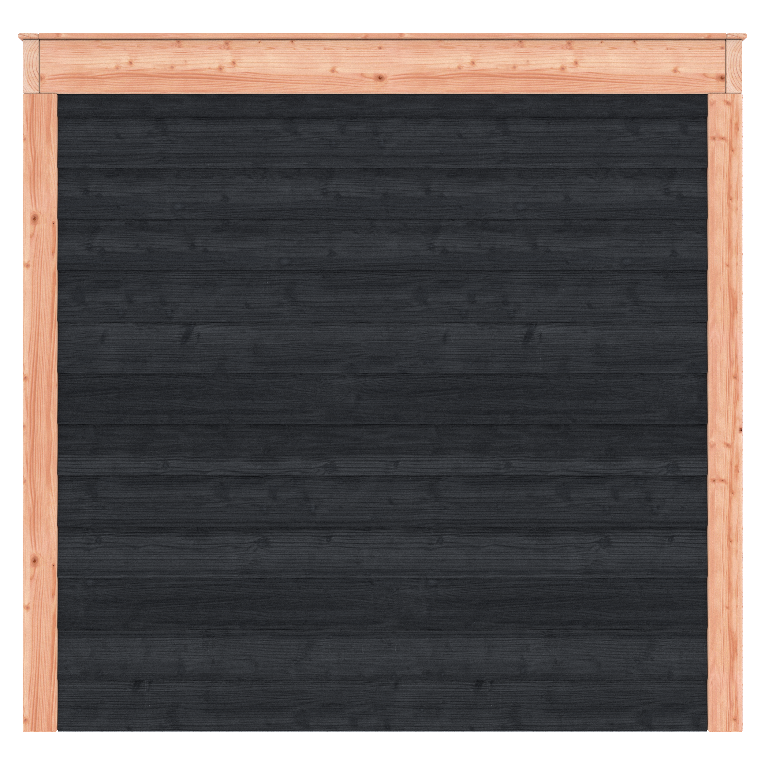 Tuinhuis douglas 244,8 x 254,9 x 254,9 cm Zweeds rabat zwart