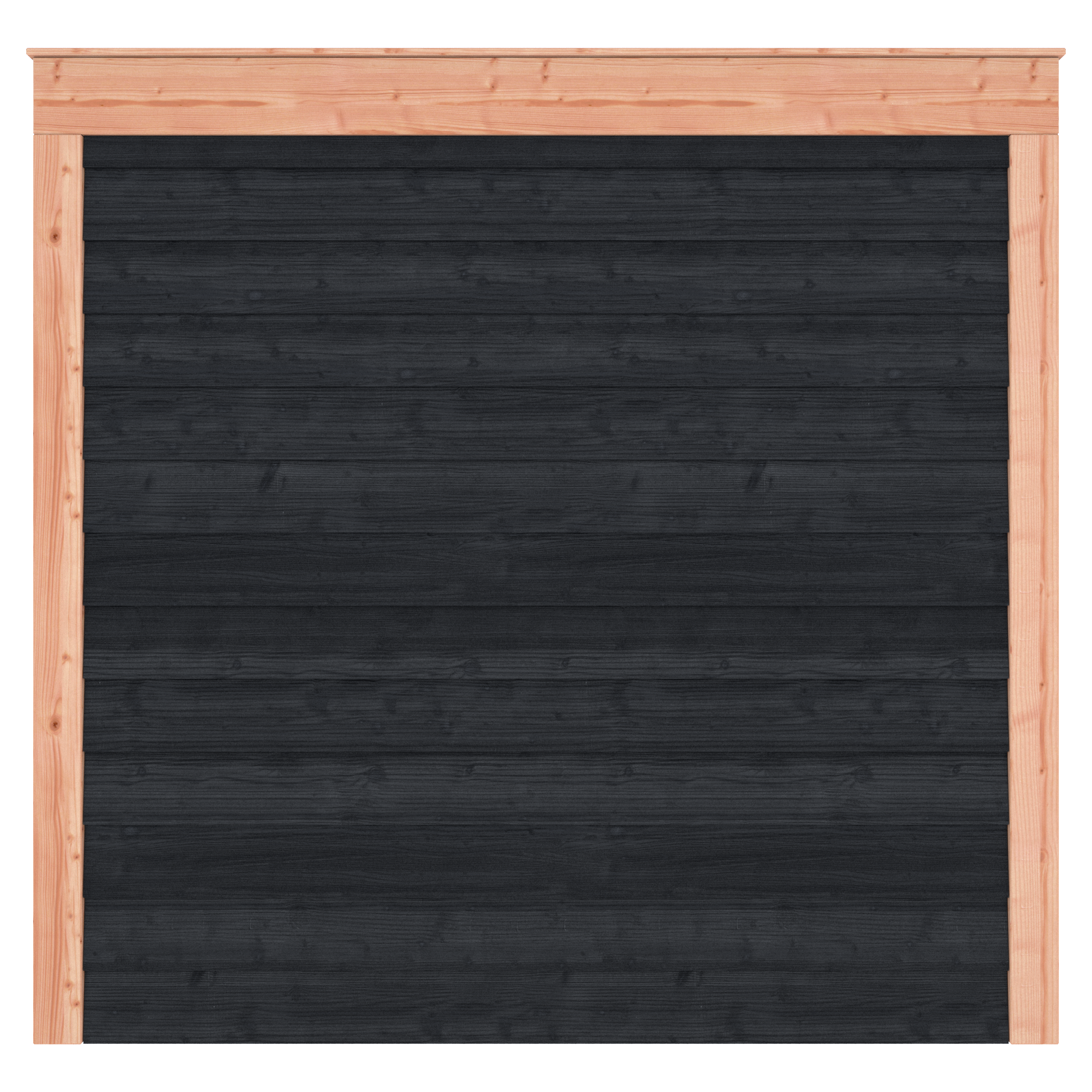 Tuinhuis douglas 244,8 x 254,9 x 254,9 cm Zweeds rabat zwart