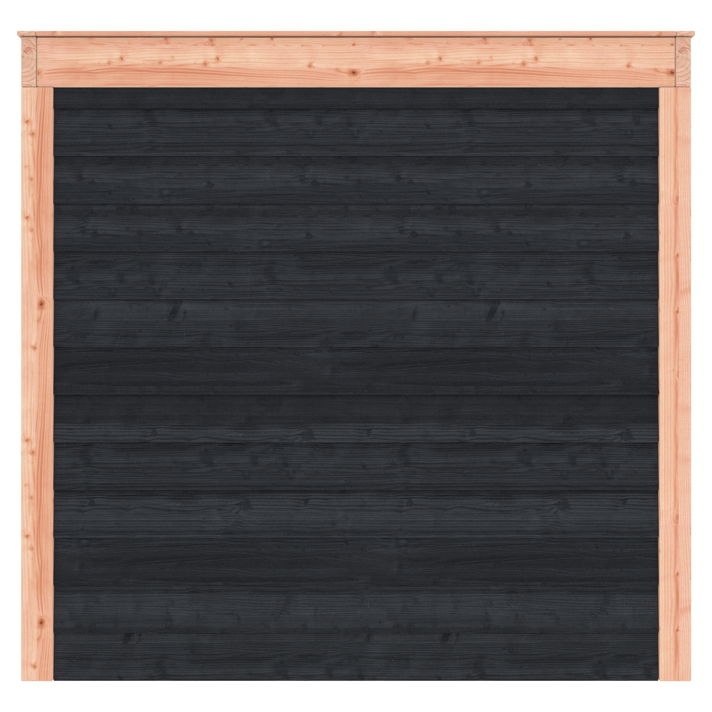 Tuinhuis douglas 244,8 x 304,9 x 254,9 cm Zweeds rabat zwart