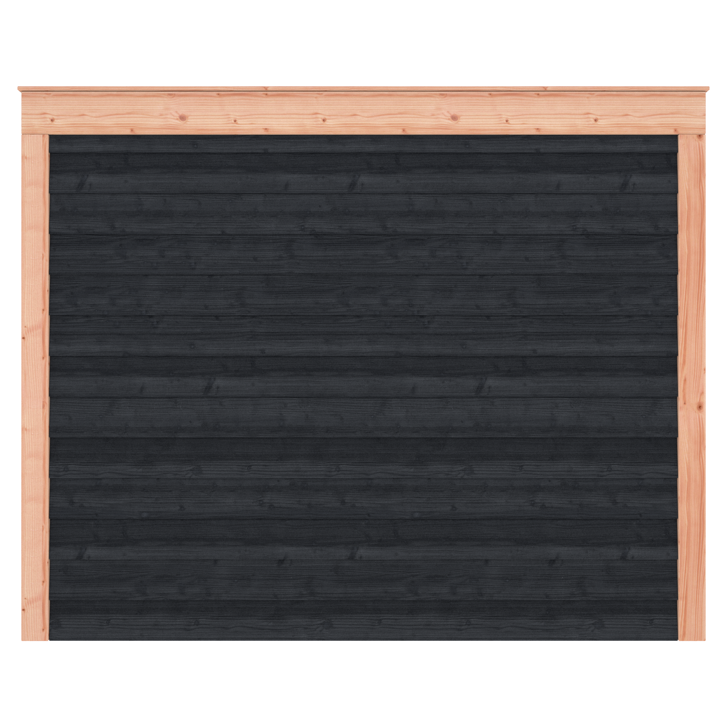 Tuinhuis douglas 244,8 x 304,9 x 254,9 cm Zweeds rabat zwart