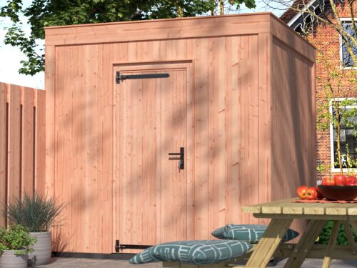 Tuinhuis douglas 244,8 x 254,9 x 254,9 cm halfhouts rabat onbehandeld