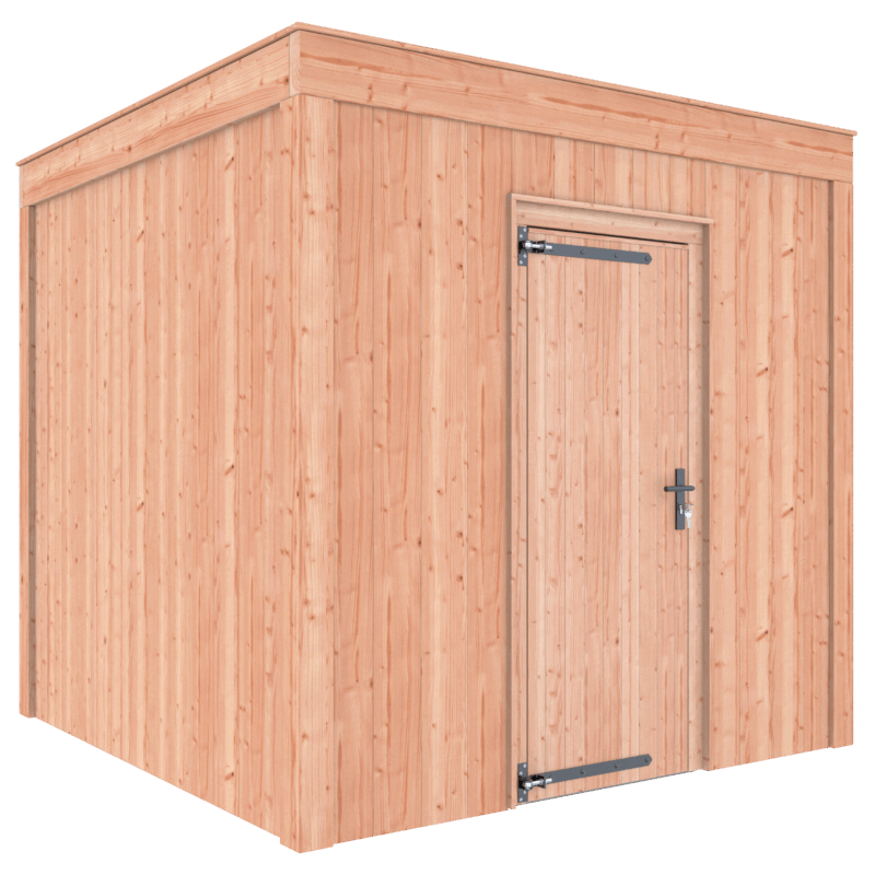 Tuinhuis douglas 244,8 x 254,9 x 254,9 cm halfhouts rabat onbehandeld
