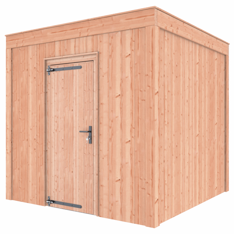 Tuinhuis douglas 244,8 x 254,9 x 254,9 cm halfhouts rabat onbehandeld