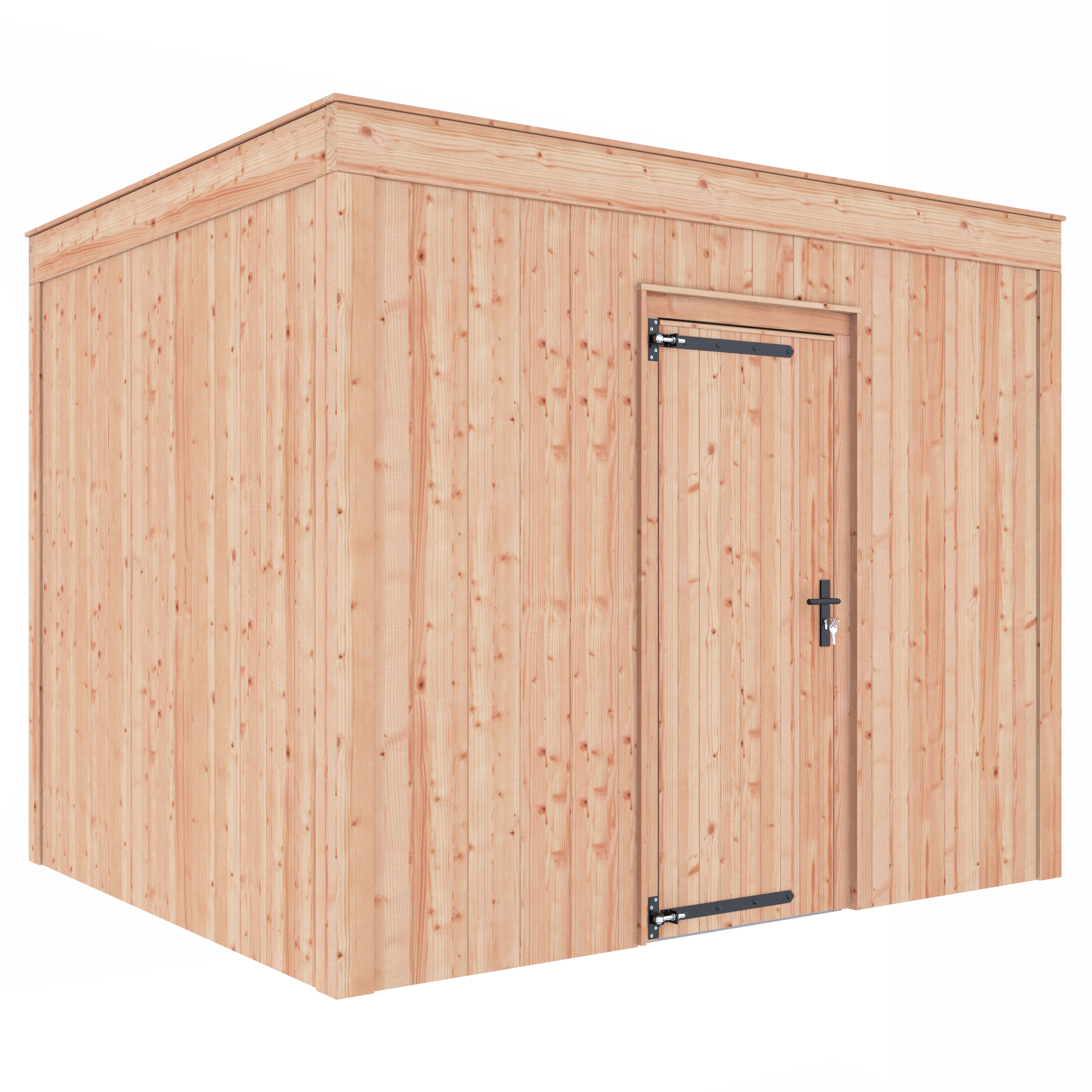 Tuinhuis douglas 244,8 x 304,9 x 254,9 cm halfhouts rabat onbehandeld