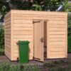 Tuinhuis douglas 244,8 x 304,9 x 254,9 cm Zweeds rabat onbehandeld