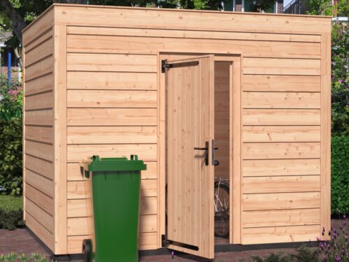 Tuinhuis douglas 244,8 x 304,9 x 254,9 cm Zweeds rabat onbehandeld