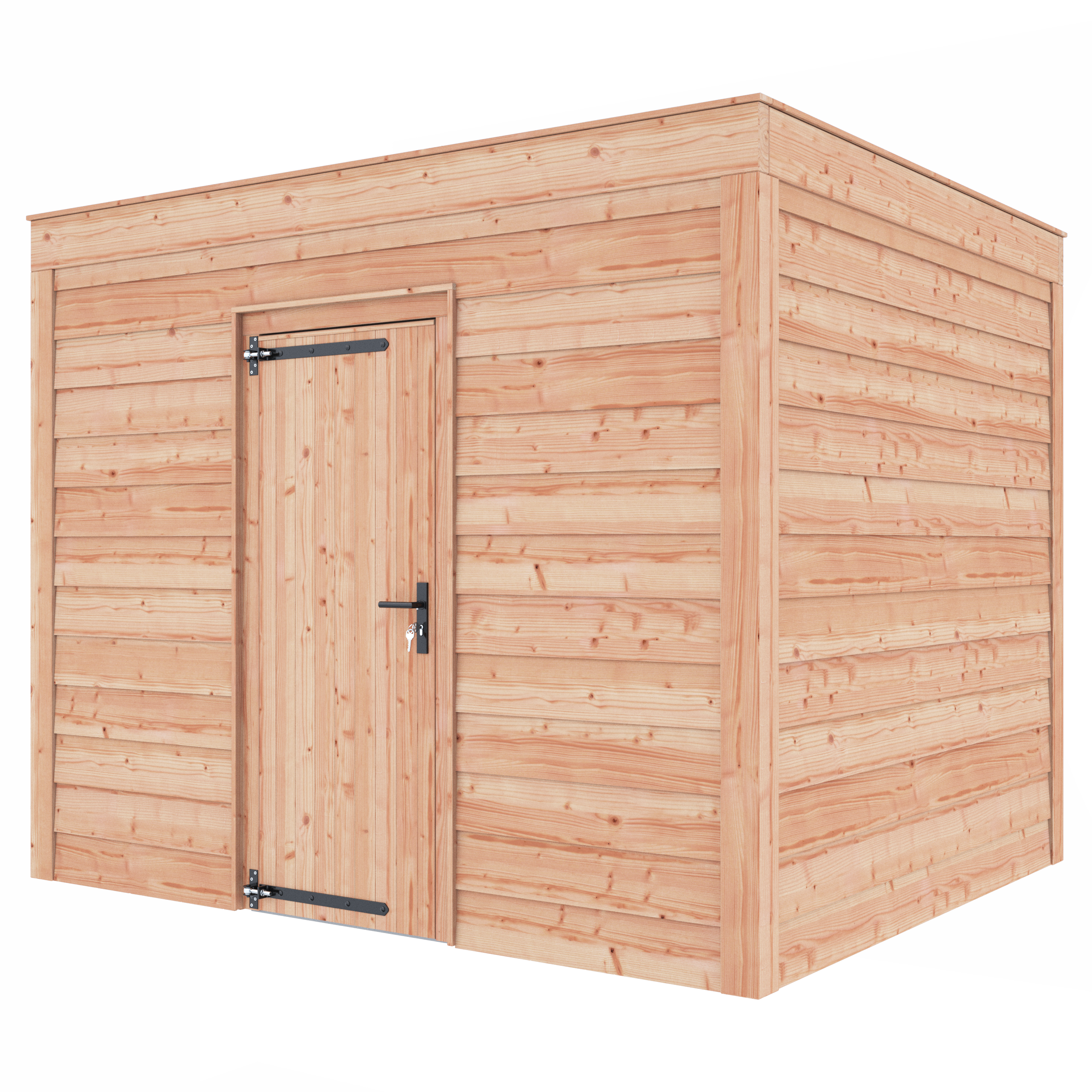 Tuinhuis douglas 244,8 x 304,9 x 254,9 cm Zweeds rabat onbehandeld