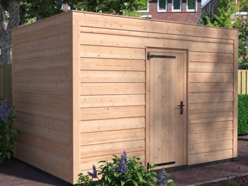 Tuinhuis douglas 244,8 x 354,9 x 254,9 cm Zweeds rabat onbehandeld