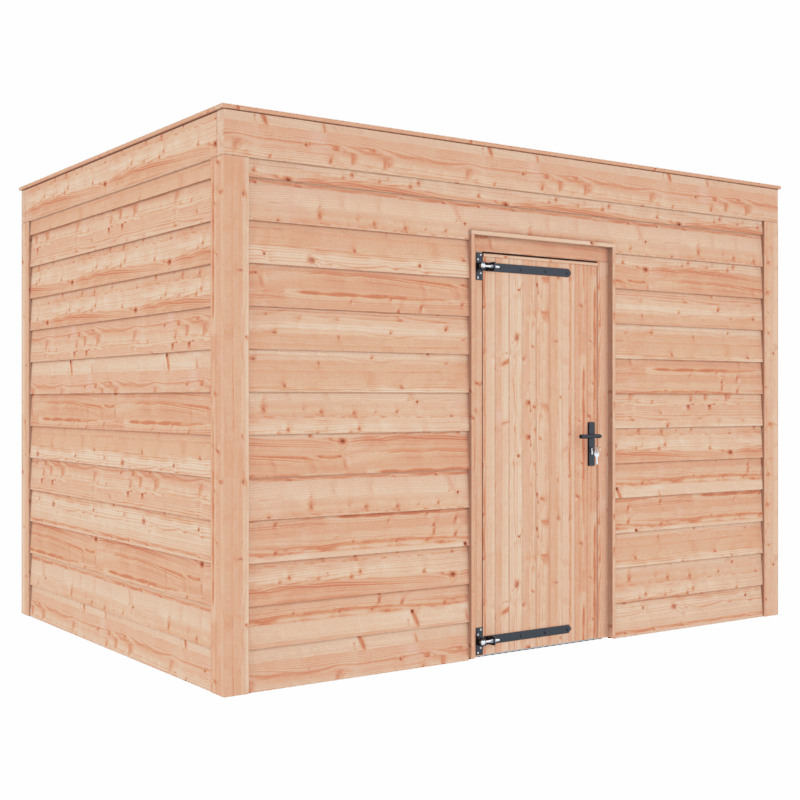 Tuinhuis douglas 244,8 x 354,9 x 254,9 cm Zweeds rabat onbehandeld