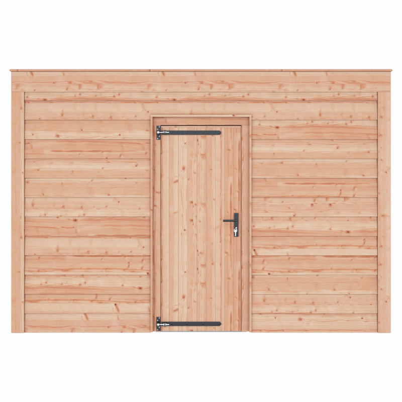 Tuinhuis douglas 244,8 x 354,9 x 254,9 cm Zweeds rabat onbehandeld