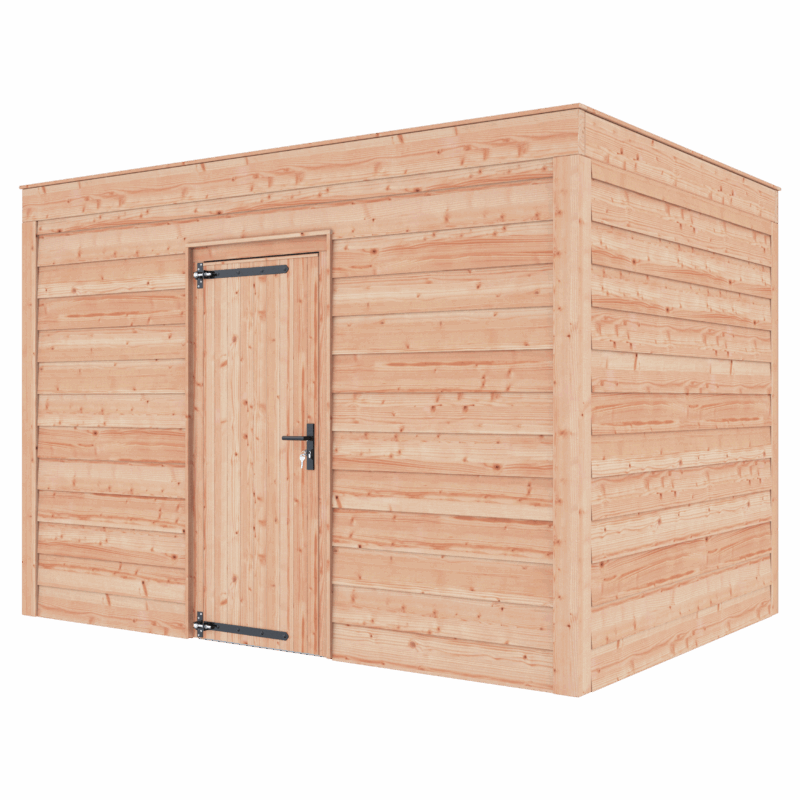 Tuinhuis douglas 244,8 x 354,9 x 254,9 cm Zweeds rabat onbehandeld