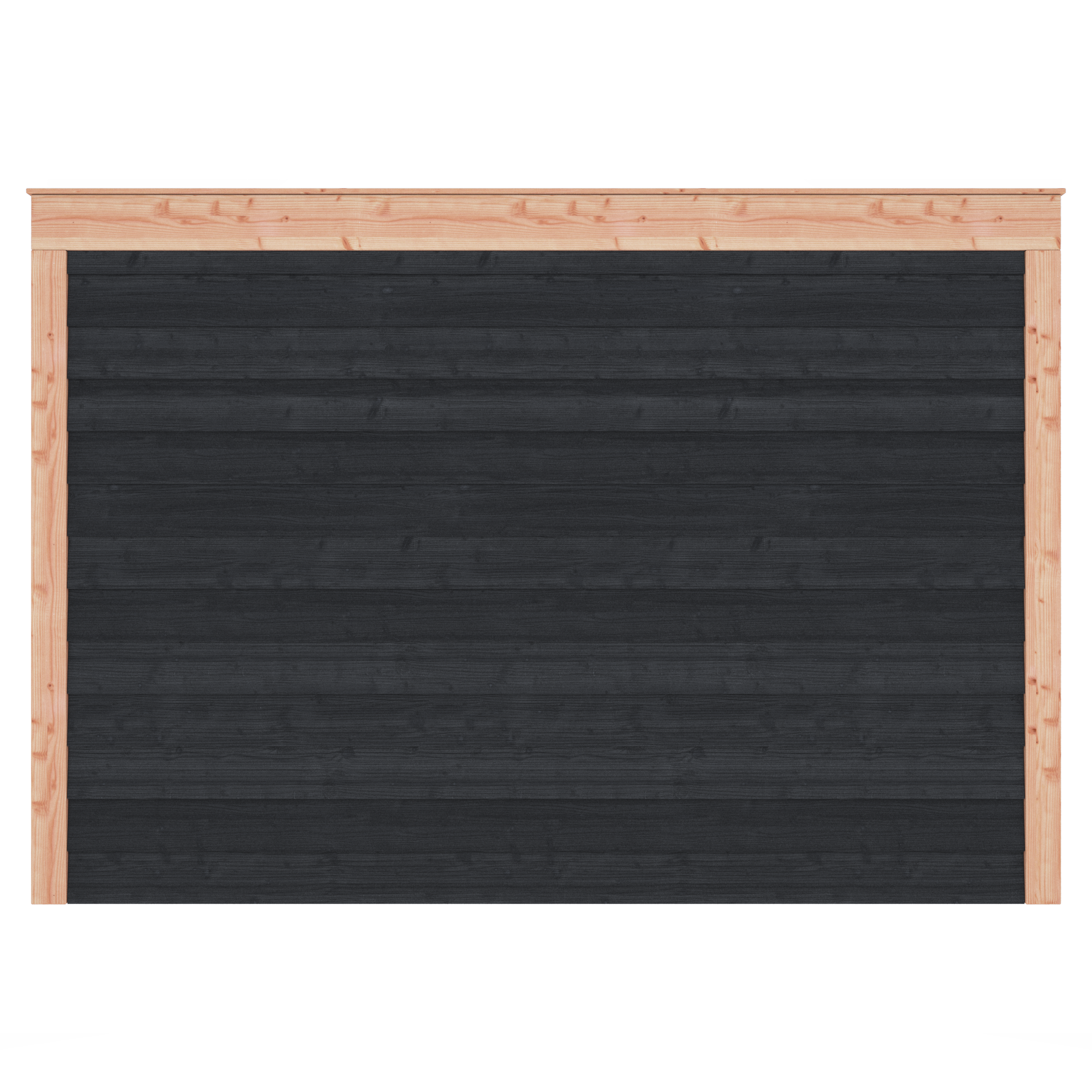 Tuinhuis douglas 244,8 x 354,9 x 254,9 cm Zweeds rabat zwart