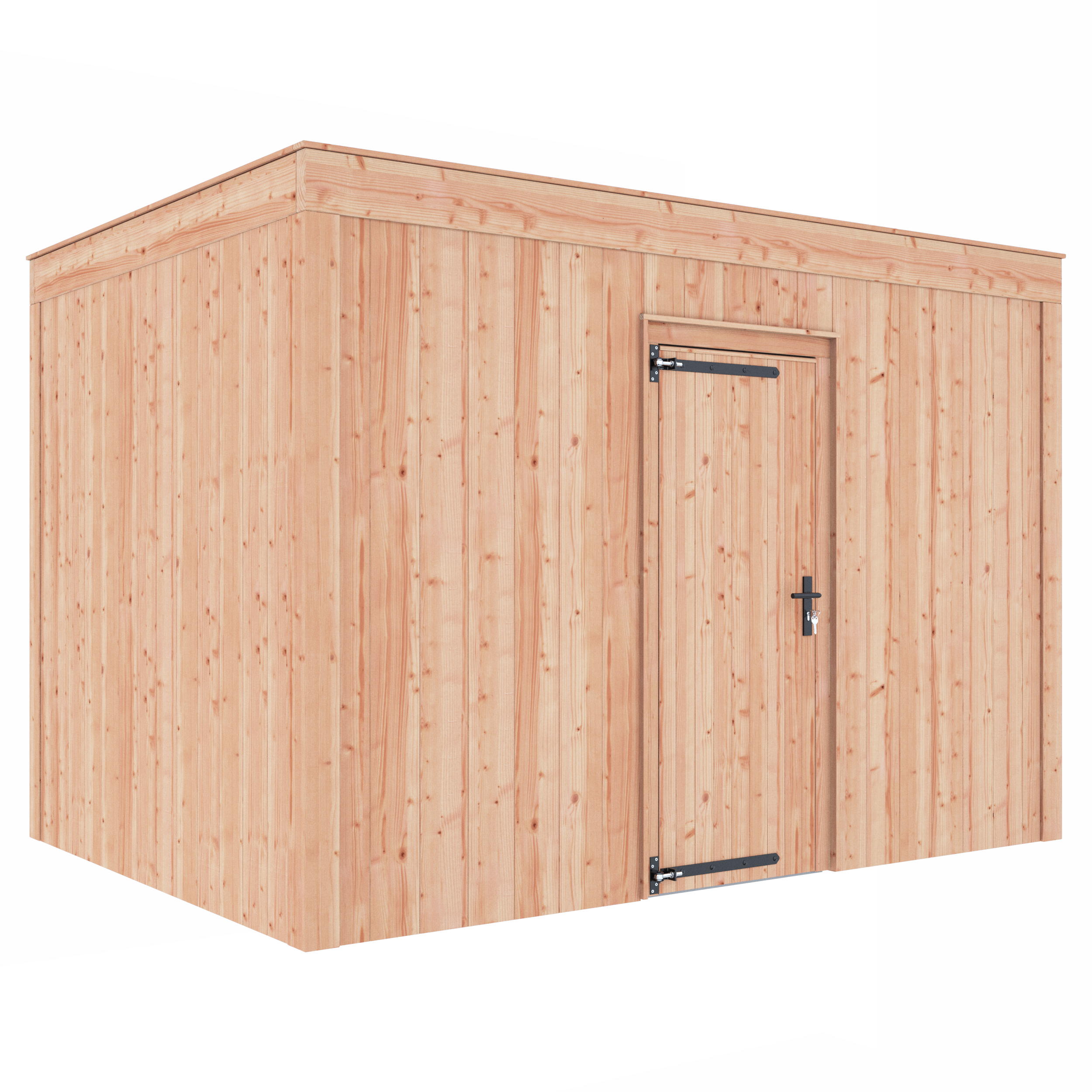 Tuinhuis douglas 244,8 x 354,9 x 254,9 cm halfhouts rabat onbehandeld