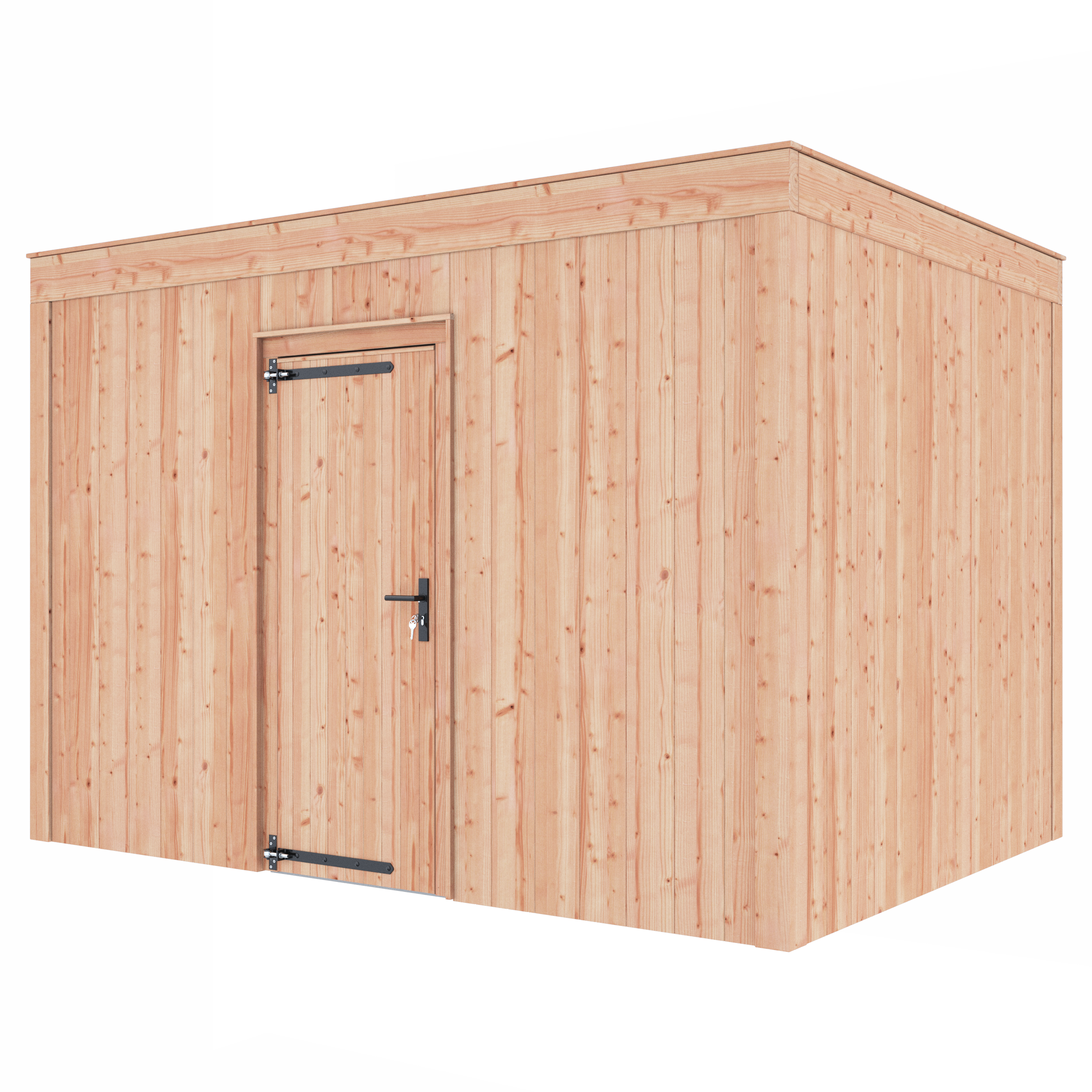 Tuinhuis douglas 244,8 x 354,9 x 254,9 cm halfhouts rabat onbehandeld