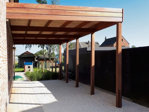 AANBOUW CARPORT MODERN