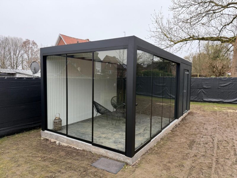 Allure aluminium tiunhuis 1 Tuinhuis Allure