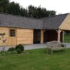 Eiken houten bijgebouwen