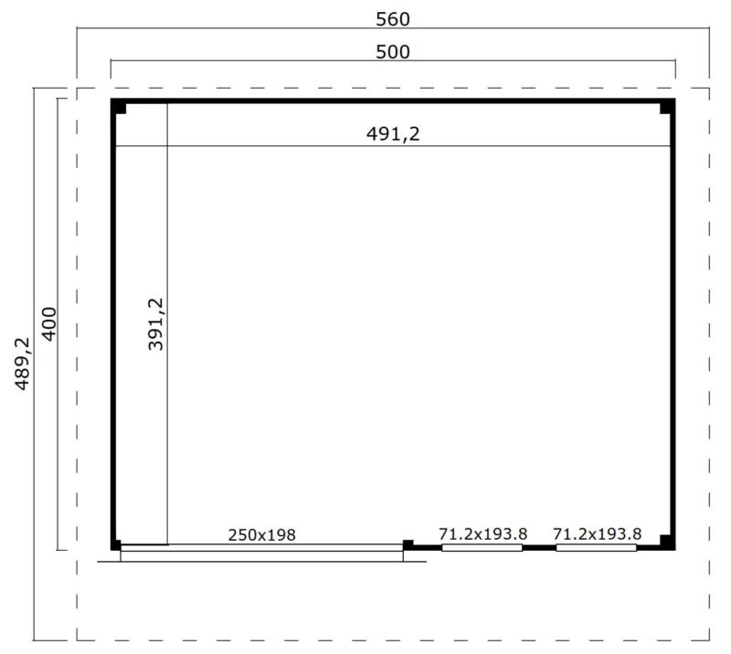 Domeo 8 plattegrond - set Domeo 8 Set