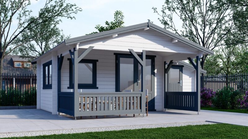 Goedkooptuinhuis 4X3+2Z 4×3+2Z
