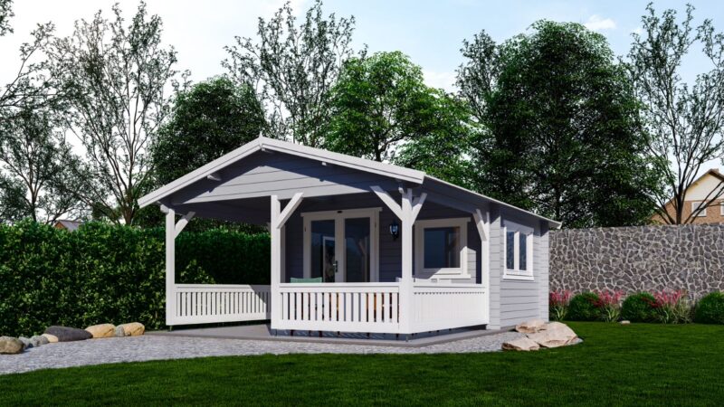 Goedkooptuinhuis 4x3+3 4x3+3